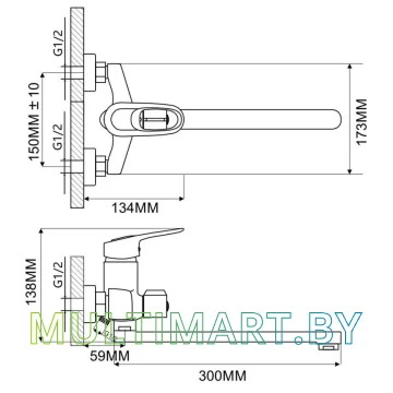 Смеситель Econoce EC0241 картинка 2